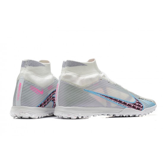 To Have A Ready Market Nike Air Zoom Mercurial Superfly IX Elite TF High-top Lilac White Men Soccer Cleats Online