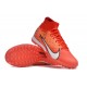 Our Top Picks Nike Air Zoom Mercurial Superfly IX Elite TF High-top Orange Red Women And Men Soccer Cleats Sale