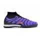 Salable Goods Nike Air Zoom Mercurial Superfly IX Elite TF High-top Purple Black Women And Men Soccer Cleats Sale