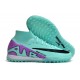 Discover the top-selling Nike Air Zoom Mercurial Superfly IX Elite TF High-top Purple Turqoise Women And Men Soccer Cleats Shop Online