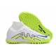 Nike Air Zoom Mercurial Superfly IX Elite TF High-top Yellow White Women And Men Soccer Cleats 