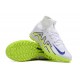 Where To Get Nike Air Zoom Mercurial Superfly IX Elite TF High-top Yellow White Women And Men Soccer Cleats Online