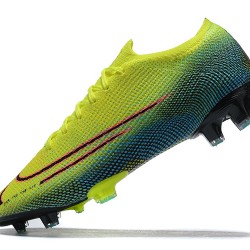 Nike Mercurial Dream Speed 002 Vapor 13 Elite FG Yellow Green Orange Black Low-top For Men Soccer Cleats 