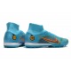 Explore Nike Mercurial Superfly 9 Elite TF High-top Blue Orange Men Soccer Cleats Shop Online