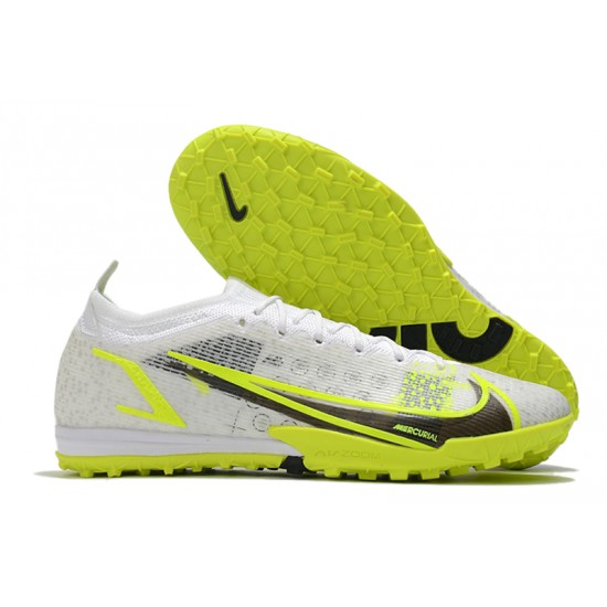 Shop the latest Nike Mercurial Superfly 9 Elite TF High-top Yellow Black White Men Soccer Cleats Shop Online