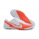 Nike Mercurial Vapor 13 Academy TF White Orange Low-top For Men Soccer Cleats 