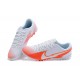 Nike Mercurial Vapor 13 Academy TF White Orange Low-top For Men Soccer Cleats 