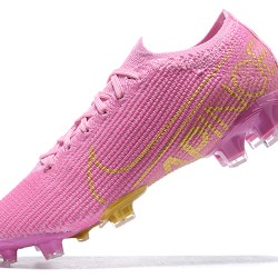 Nike Mercurial Vapor 13 Elite FG Pink Gold Low-top For Men Soccer Cleats 