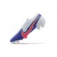 Nike Mercurial Vapor 13 Elite FG White Purple Pink Orange Low-top For Men Soccer Cleats 