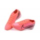 Nike Mercurial Vapor 7 Elite RB Mds IC Pink White Black Low-top For Men Soccer Cleats 