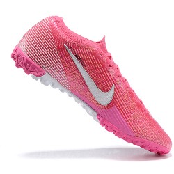 Nike Mercurial Vapor 7 Elite TF Pink White Low-top For Men Soccer Cleats 