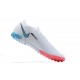 To Find A Ready Market Nike Mercurial Vapor 7 Elite TF White Blue Pink Black Low-top For Men Soccer Cleats Sale