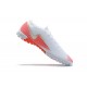 Nike Mercurial Vapor 7 Elite TF White Orange Low-top For Men Soccer Cleats 