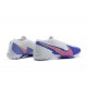 Nike Mercurial Vapor 7 Elite TF White Purple Low-top For Men Soccer Cleats 