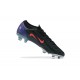 Nike Mercurial Vapor VII 13 Elite FG Black Orange Black Low-top For Men Soccer Cleats 