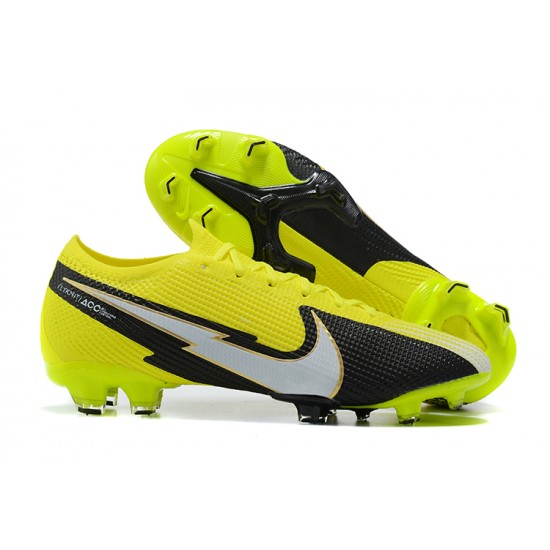 To Find A Ready Market Nike Mercurial Vapor VII 13 Elite FG LightYellow Black Low-top For Men Soccer Cleats On Sale