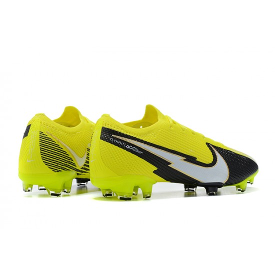 To Find A Ready Market Nike Mercurial Vapor VII 13 Elite FG LightYellow Black Low-top For Men Soccer Cleats On Sale