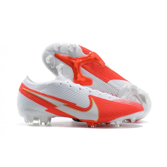 Buy the latest Nike Mercurial Vapor VII 13 Elite FG Orange White Lce Low-top For Men Soccer Cleats Shop