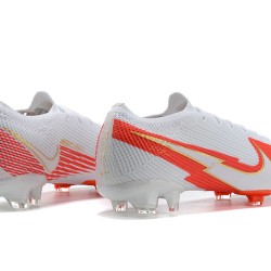 Nike Mercurial Vapor VII 13 Elite FG Orange White Lce Low-top For Men Soccer Cleats 