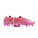 Nike Mercurial Vapor VII 13 Elite FG Pink LightPink Low-top For Men Soccer Cleats 