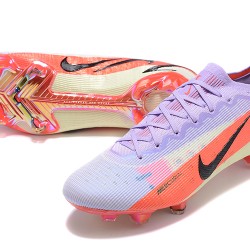 Nike Mercurial Vapor XIV Elite FG Low-top Purple Pink Men Soccer Cleats 