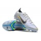 Buy the latest Nike Mercurial Vapor XIV Elite FG Low-top White Blue Women And Men Soccer Cleats For Sale