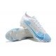 Buy the latest Nike Mercurial Vapor XIV Elite FG Low-top White Light Blue Men Soccer Cleats Online