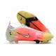 Nike Mercurial Vapor XIV Elite FG Low-top White Yellow Pink Woemn And Men Soccer Cleats 