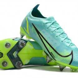 Nike Mercurial Vapor XIV Elite SG PRO Anti Clog Low-top Turqoise Men Soccer Cleats