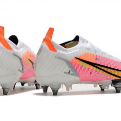 Nike Mercurial Vapor XIV Elite SG PRO Anti Clog Low-top White Pink Men Soccer Cleats