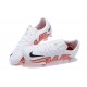 Nike Mercurial Vapor XV FG White Orange For Men Low-top Soccer Cleats 