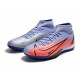 Nike Superfly 8 Academy TF Low-top Purple Pink Men Soccer Cleats 