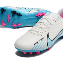 Nike Vapor 15 Academy AG Low-top White Pink Women And Men Soccer Cleats 