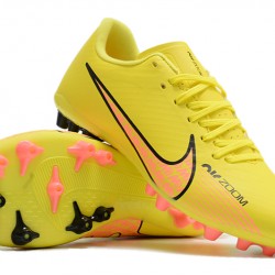 Nike Vapor 15 Academy AG Low-top Yellow Women And Men Soccer Cleats 