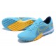 Nike Vapor XIV Academy TF Low-top Blue Yellow Men Soccer Cleats 