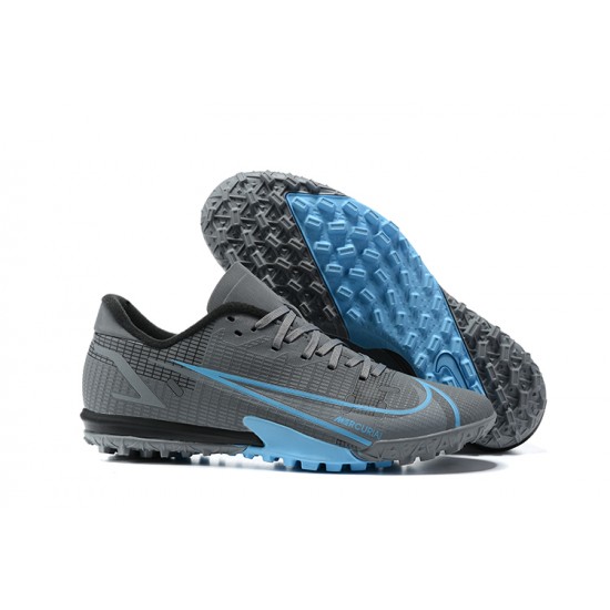 To Have A Strong Footing In A Market Nike Vapor XIV Academy TF Low-top Grey Black Men Soccer Cleats Online