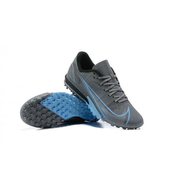 To Have A Strong Footing In A Market Nike Vapor XIV Academy TF Low-top Grey Black Men Soccer Cleats Online