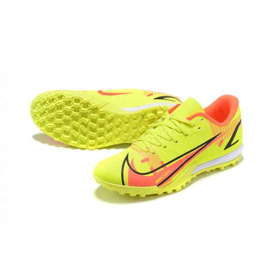 The Best Seller Nike Vapor XIV Academy TF Low-top Yellow Orange Men Soccer Cleats On Sale