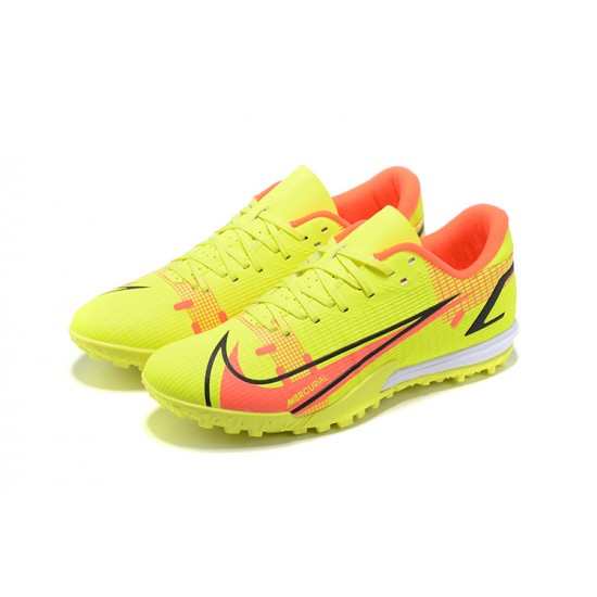 The Best Seller Nike Vapor XIV Academy TF Low-top Yellow Orange Men Soccer Cleats On Sale