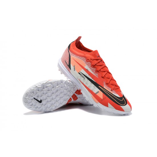 Our Top Picks Nike Vapor XIV Elite TF Mid-top White Red Black Men Soccer Cleats For Sale