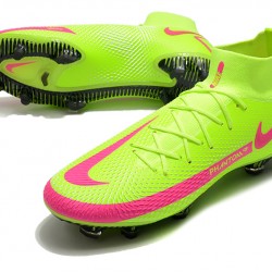 Nike Phantom GT Elite Dynamic Fit FG Peach Green Soccer Cleats