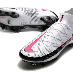 Nike Phantom GT Elite Dynamic Fit FG White Pink Black Soccer Cleats