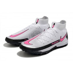 Nike Phantom GT Elite Dynamic Fit TF Black Pink White Soccer Cleats