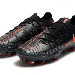 Nike Phantom GT Elite FG Black Orange Soccer Cleats