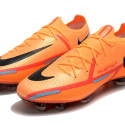 Nike Phantom GT Elite FG Low-top Orange Red Men Soccer Cleats 