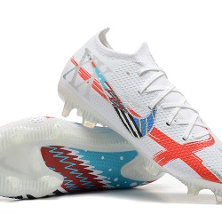 Nike Phantom GT Elite FG Low-top White Red Blue Men Soccer Cleats 