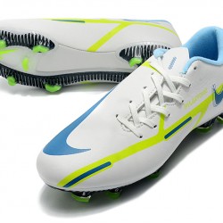 Nike Phantom GT2 FG Low-top White Green Blue Men Soccer Cleats 