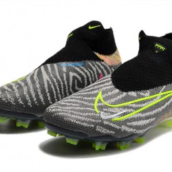 Nike Phantom GX Elite AG Black Green Women And Men Soccer Shoes