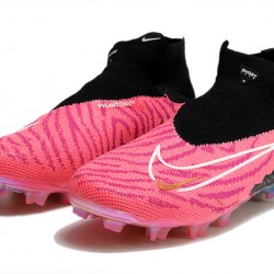 Nike Phantom GX Elite AG Black Pink Women And Men Soccer Shoes