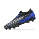 Buy And Seller Nike Phantom GX Elite FG Black Blue Women And Men Soccer Cleats For Sale